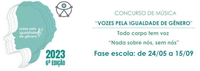 Concurso de Música: “Vozes pela igualdade de gênero”